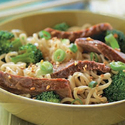 Asian Beef and Broccoli Noodle Bowl